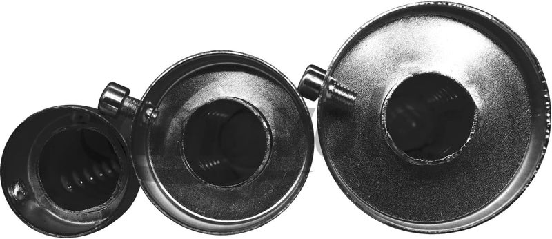 amavoler 2 Pcs Motorcycle Exhaust Silencer Motorbike Muffler Insert Baffle Silencer Universal (black-48mm,2Pcs) - Image 5